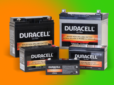 Five different SLA batteries