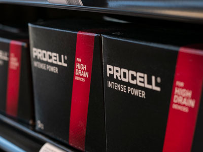 Procell alkaline batteries